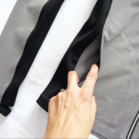 Splits59 Transitional Full Zip Thumbhole Long Sleeve Pocket Jacquard Jacket S - Picture 5 of 10